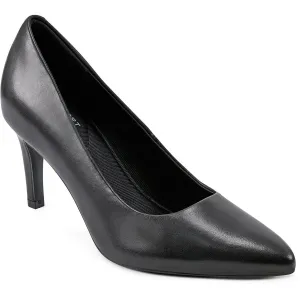Juliet Womens Solid Leather Pumps