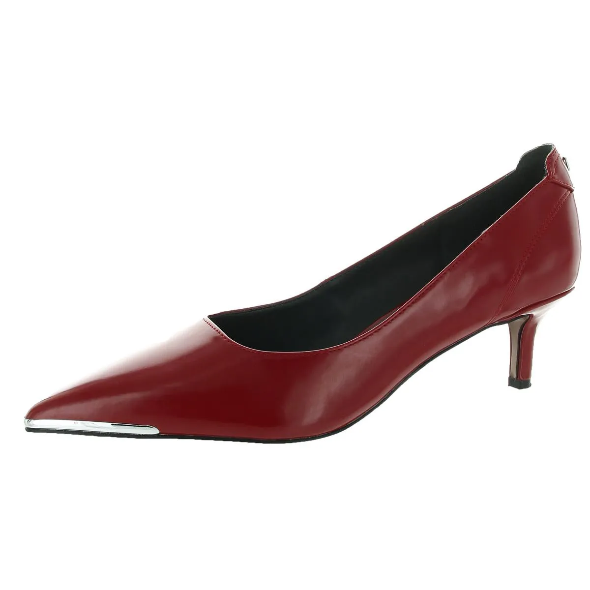Kalsa Womens Leather Pointed Toe Pumps