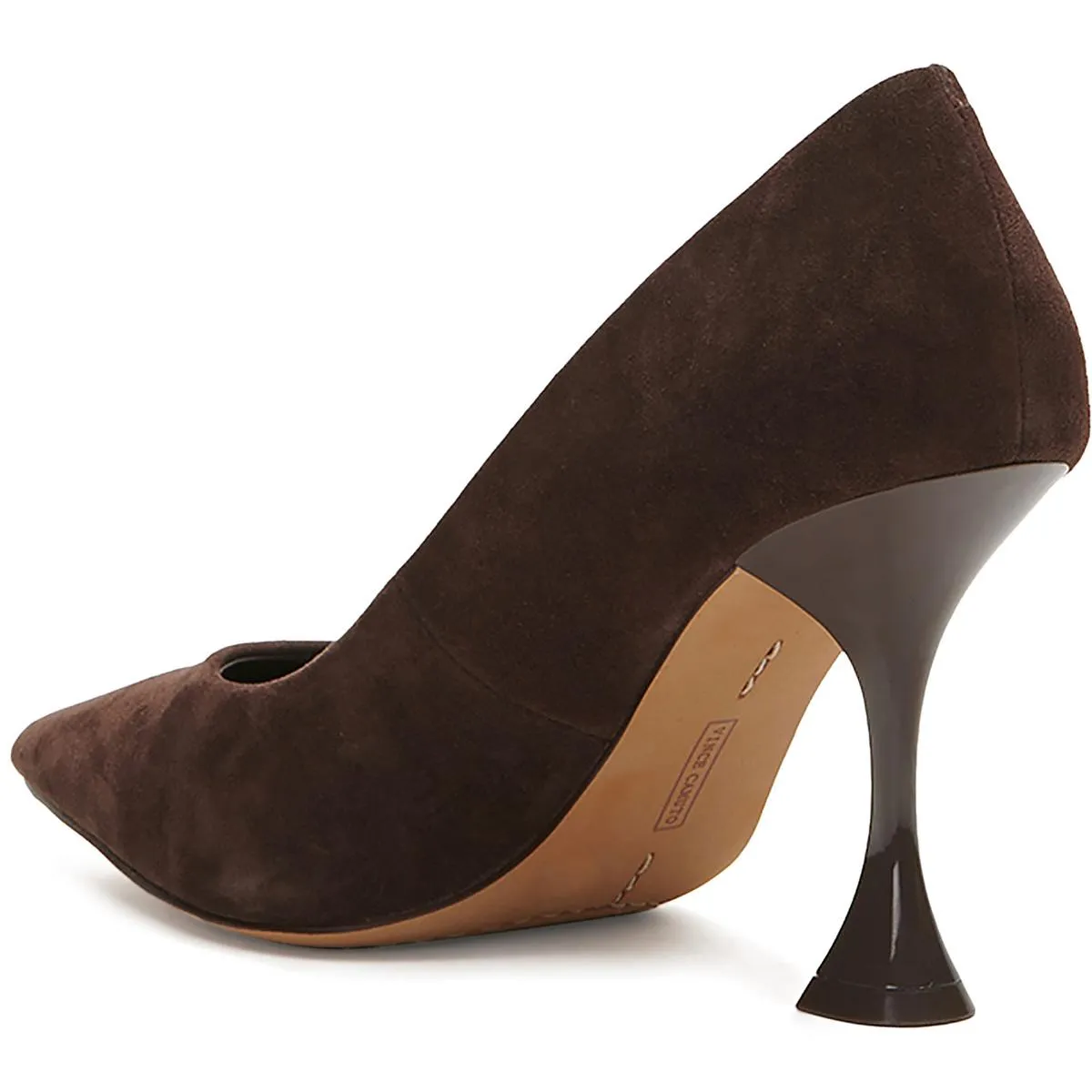 Kamerna Womens Suede Slip On Pumps