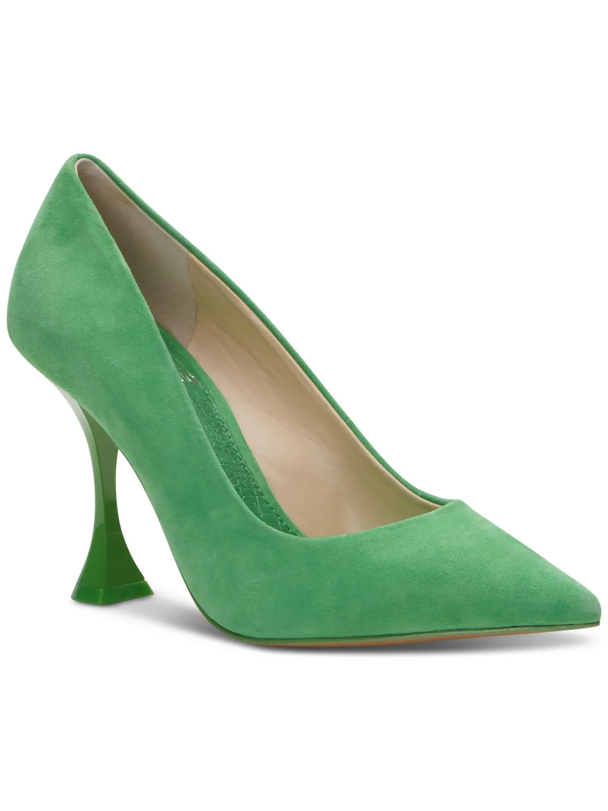 Kamerna Womens Suede Slip On Pumps