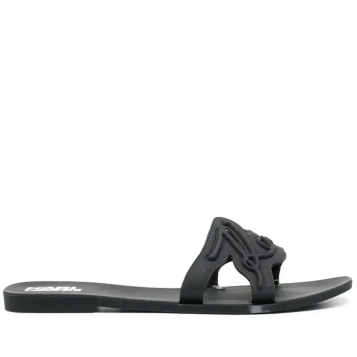 KARL LAGERFELD SIGNATURE JELLY SLIDE