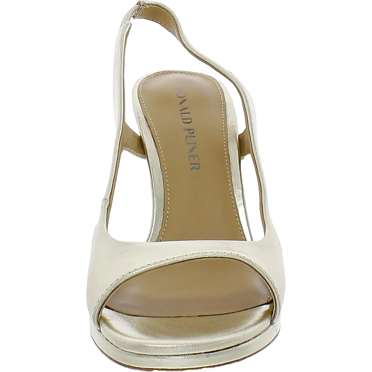 Kayla 08 Womens Leather Ankle Strap Slingback Heels