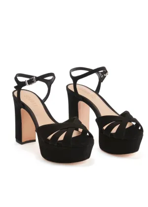 Keefa Platform Heel In Black