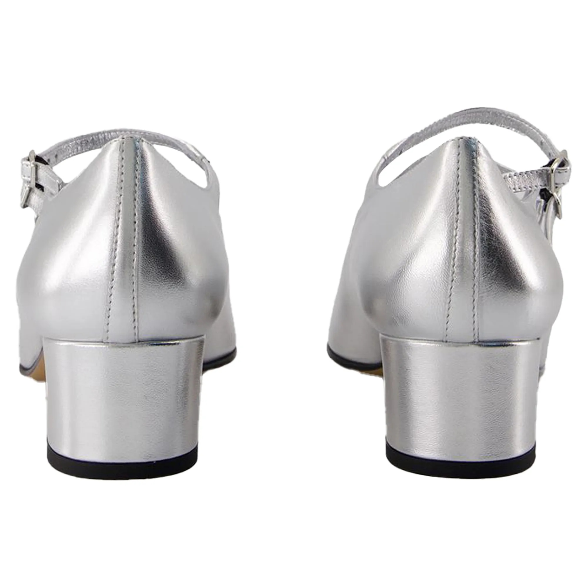 Kina Pumps - Carel - Leather - Silver