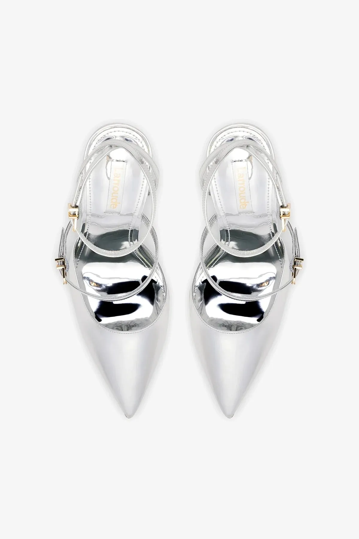 Kris Pump In Silver Specchio