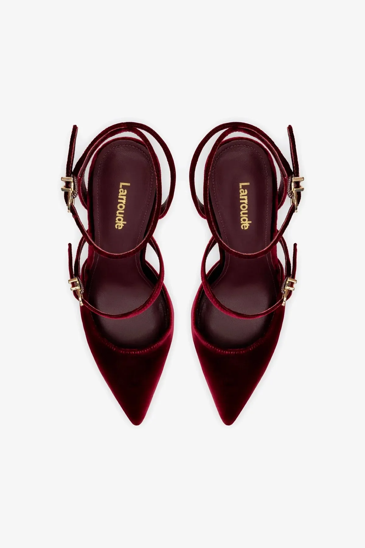 Kris Pump In Wine Velvet
