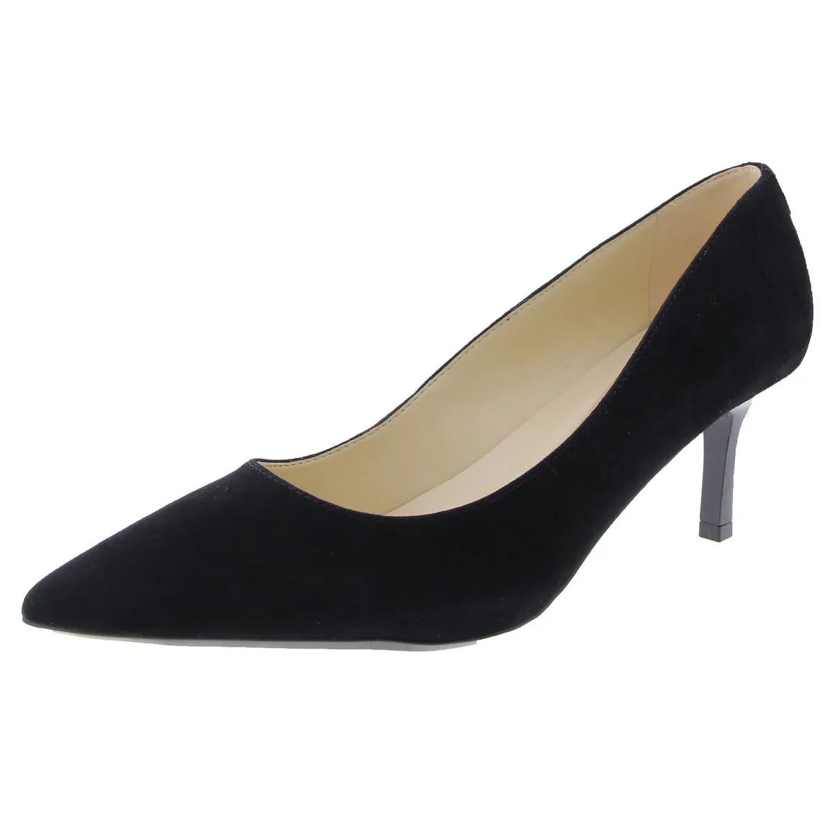 Kuna Womens Leather Slip On Pumps