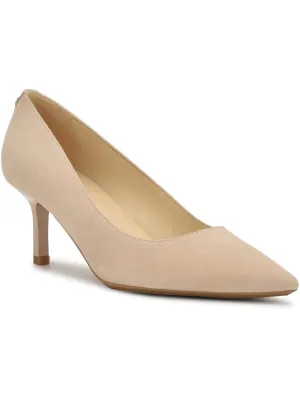 Kuna Womens Leather Slip On Pumps