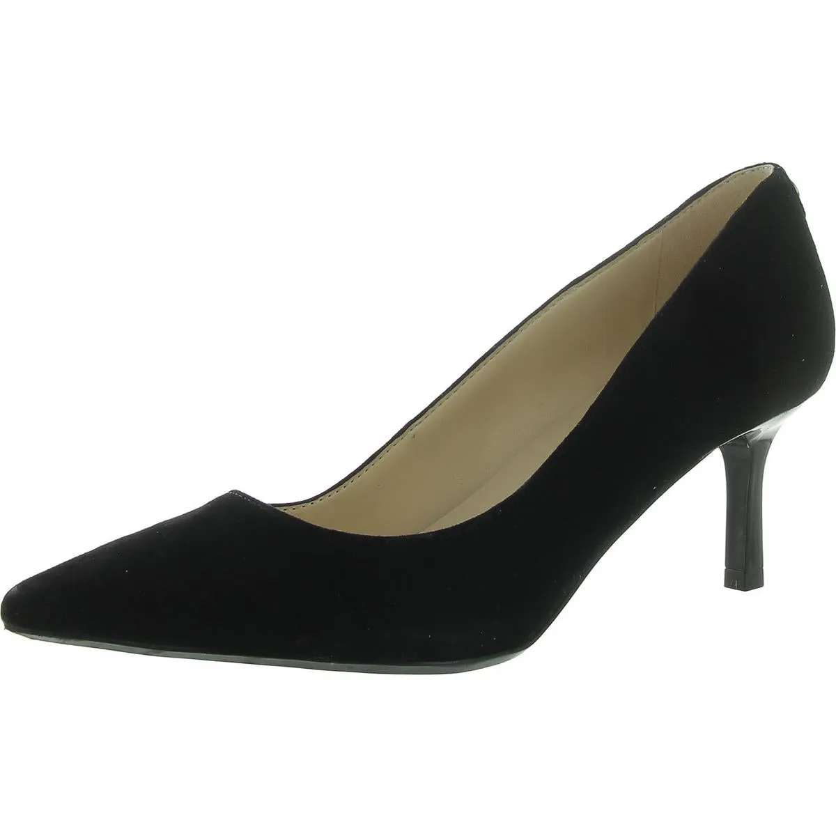 Kuna Womens Leather Slip On Pumps