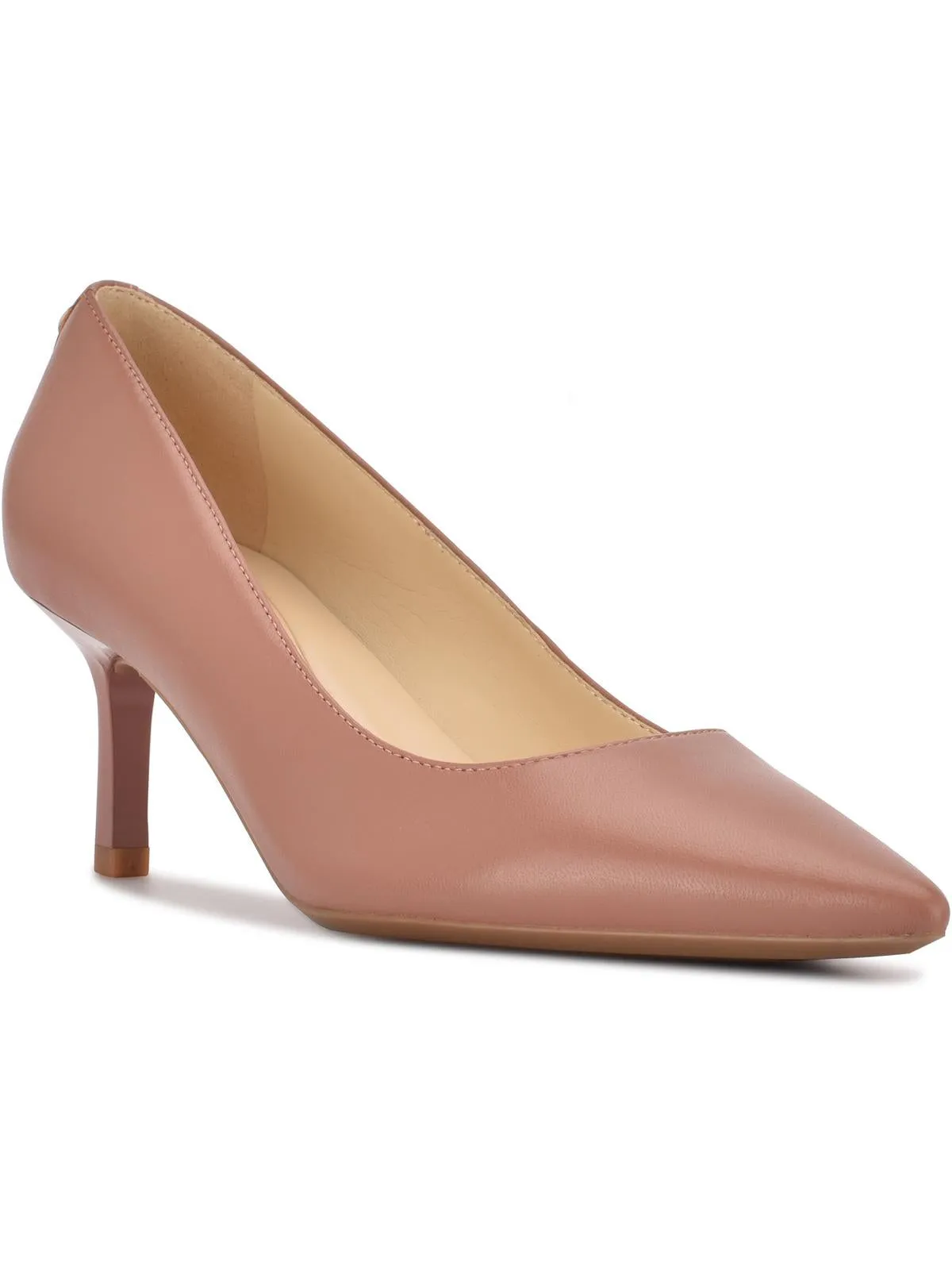 Kuna Womens Leather Slip On Pumps
