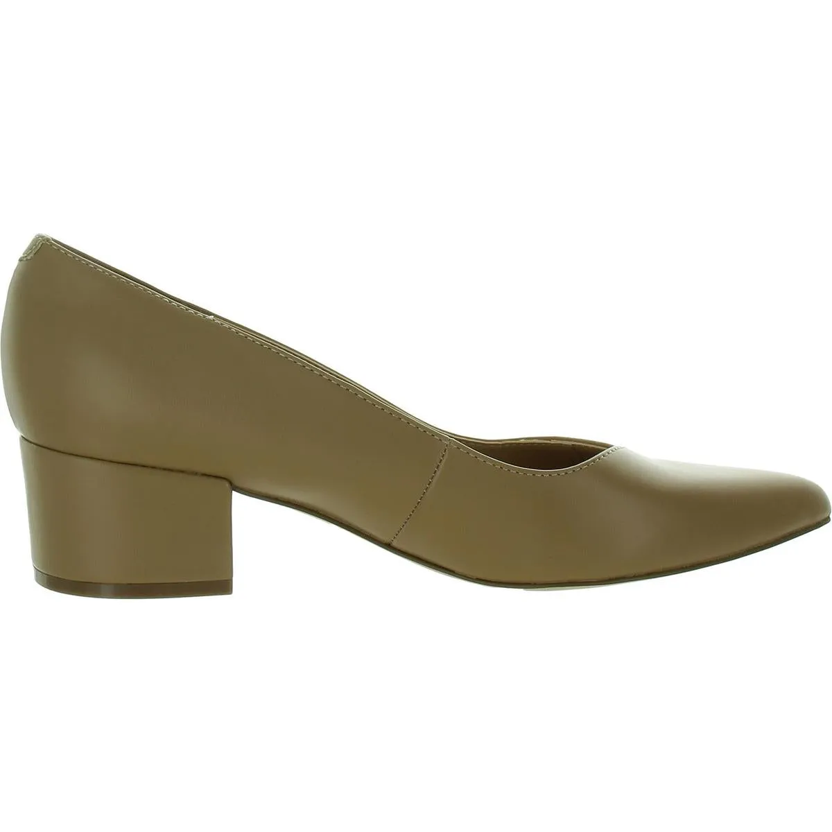 Labore 2 Womens Faux Leather Pointed Toe Pumps