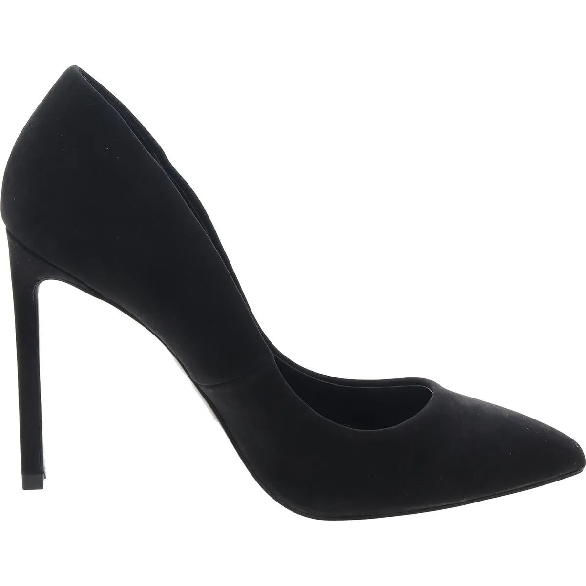 Lala Womens Leather Pointed Toe Pumps