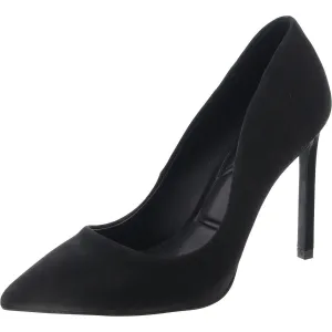Lala Womens Leather Pointed Toe Pumps