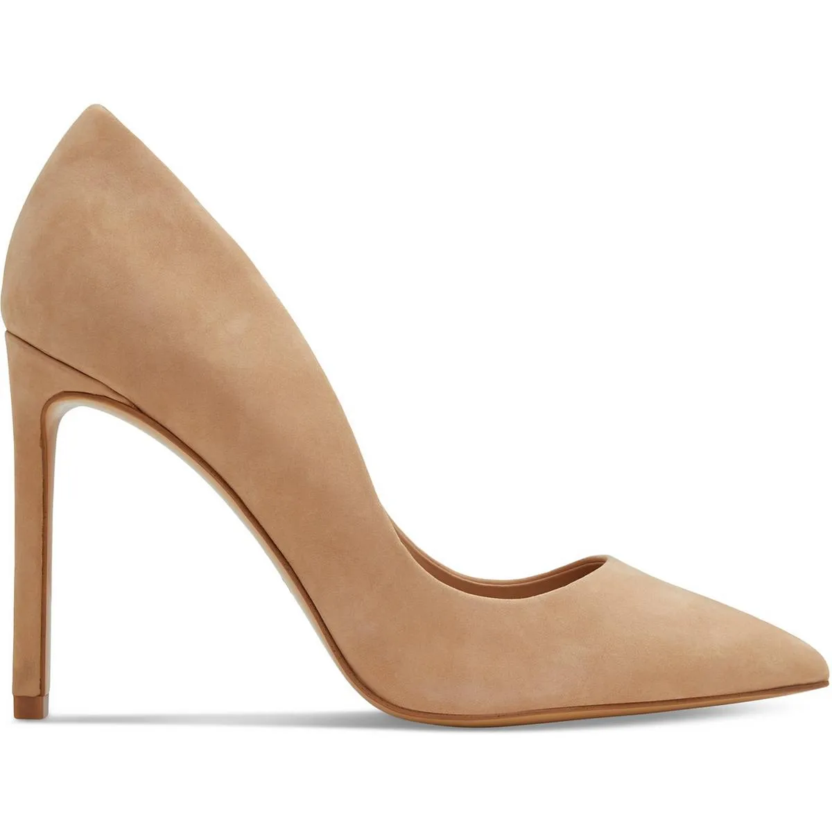 Lala Womens Leather Pointed Toe Pumps