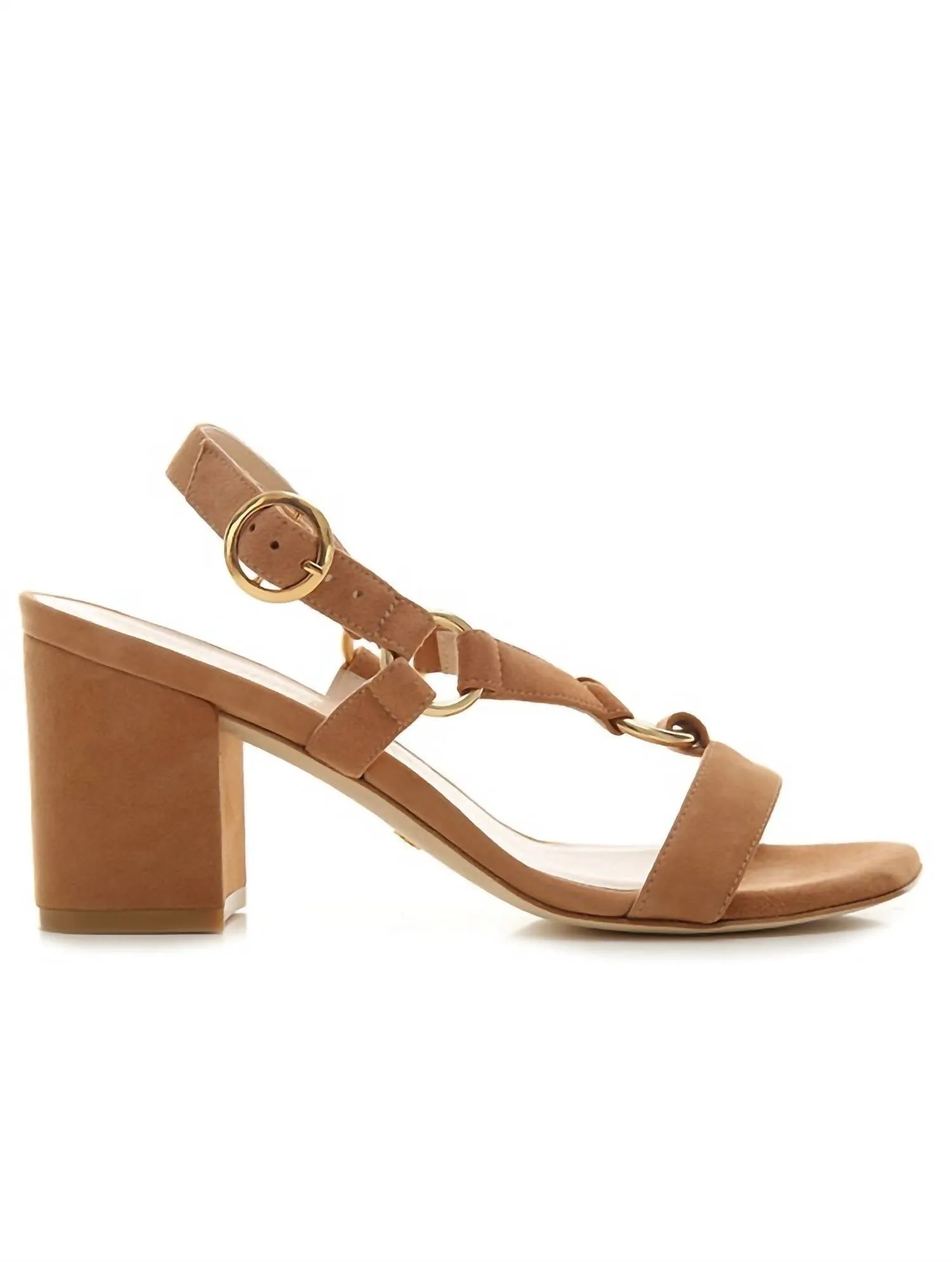 Lalita 75 Block Sandal In Tan