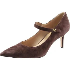 Lanette Womens Block Heel Man Made Mary Jane Heels
