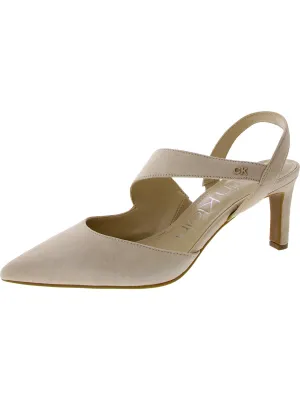 Larin Womens Padded Insole Slingback Pumps