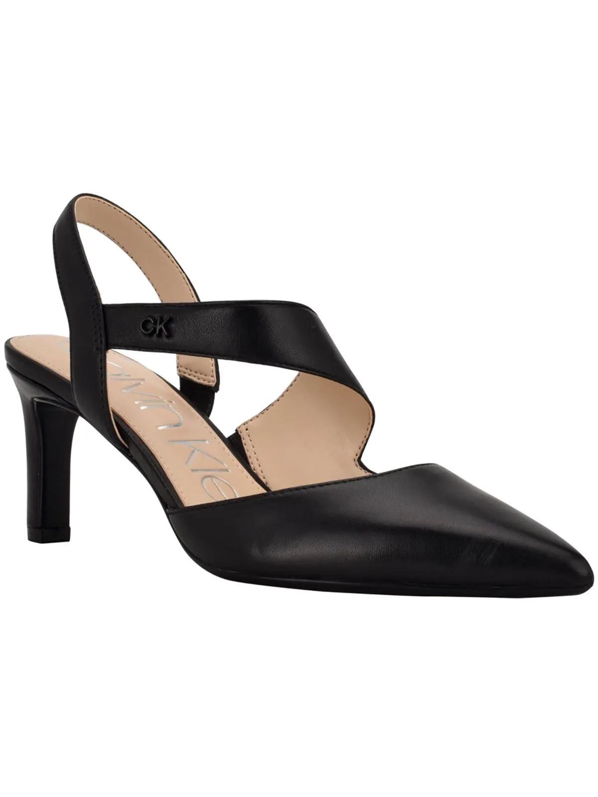 Larin Womens Padded Insole Slingback Pumps