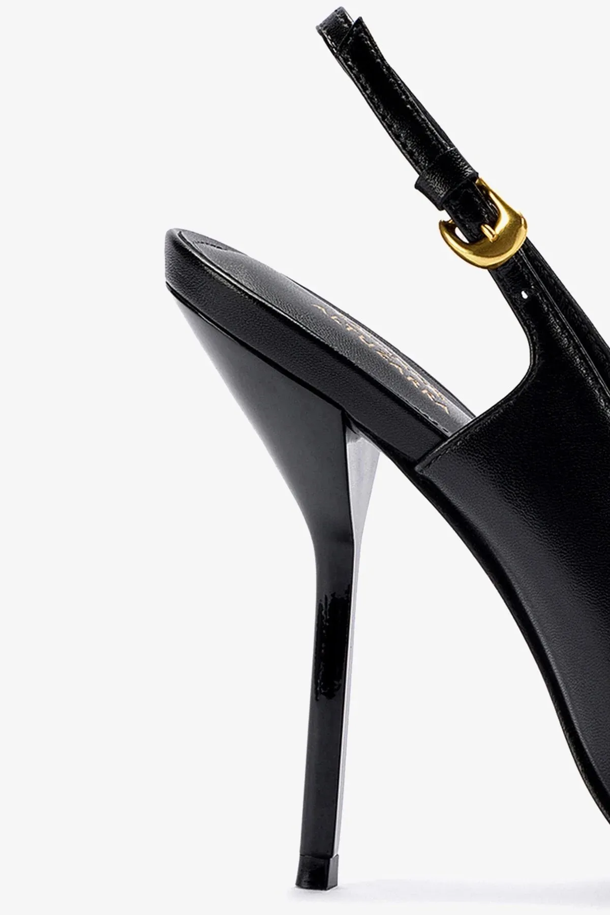 Larroud x Altuzarra Pump In Black Leather
