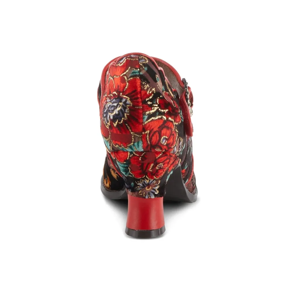 L'artiste By Spring Step Adodora Red Multi Pump (Women's)