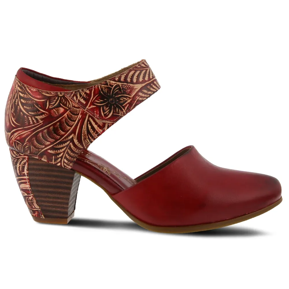L'Artiste By Spring Step Toolie Red Leather (Women's)