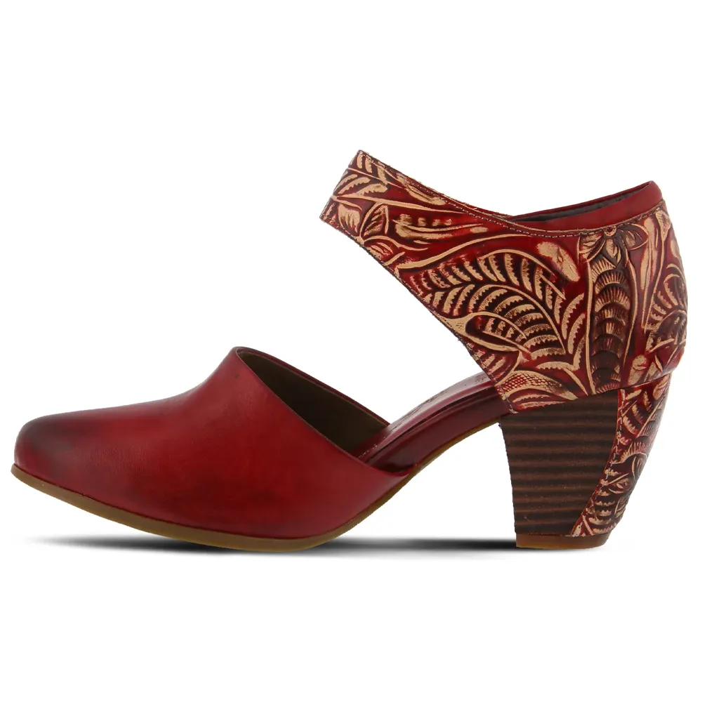 L'Artiste By Spring Step Toolie Red Leather (Women's)