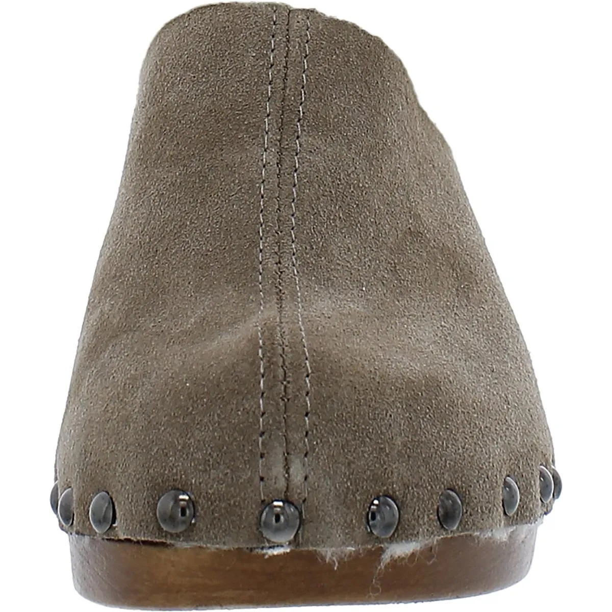LIVID Womens Pointed Toe Block Heel Mules