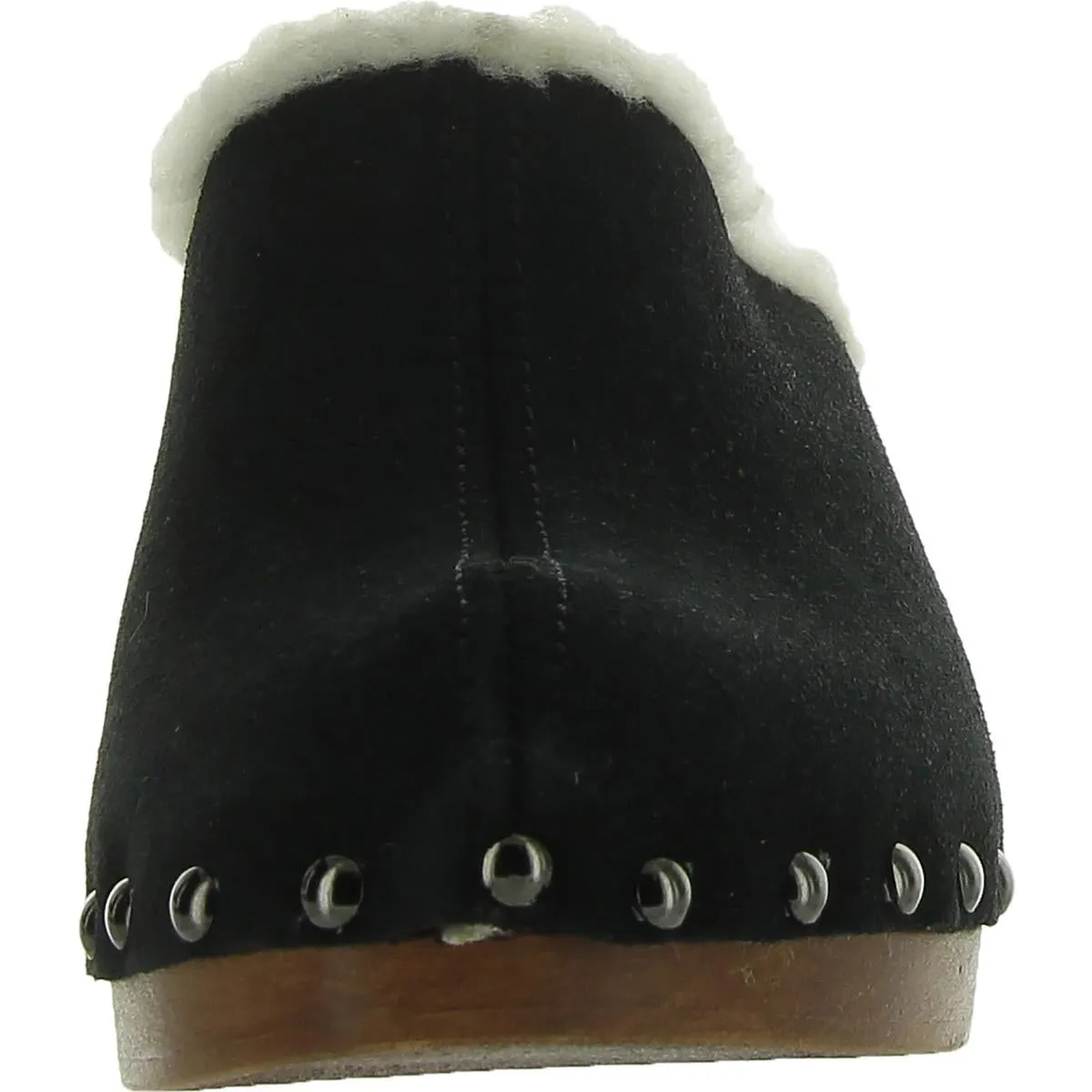 LIVID Womens Pointed Toe Block Heel Mules