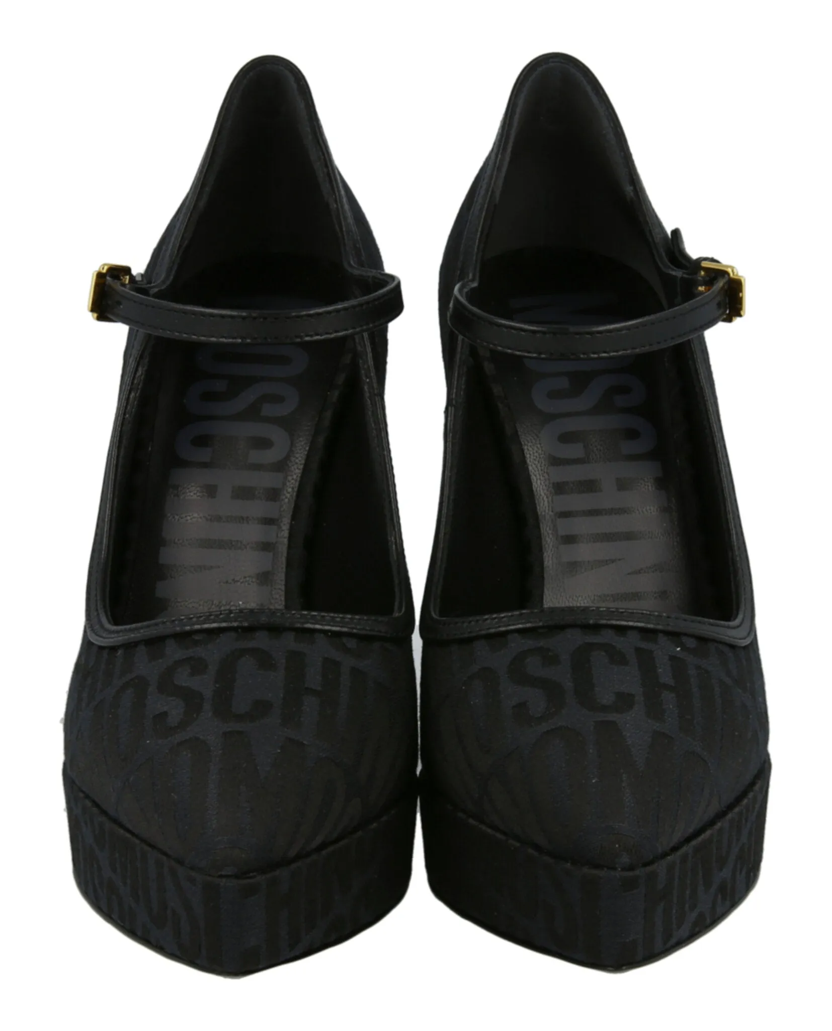 Logo Jacquard Mary Jane Pumps