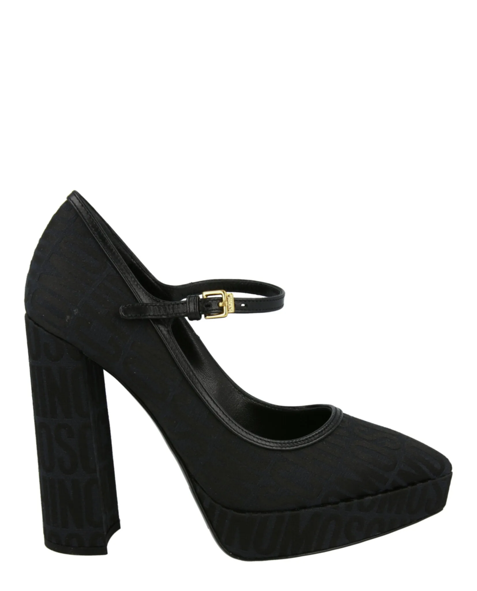 Logo Jacquard Mary Jane Pumps