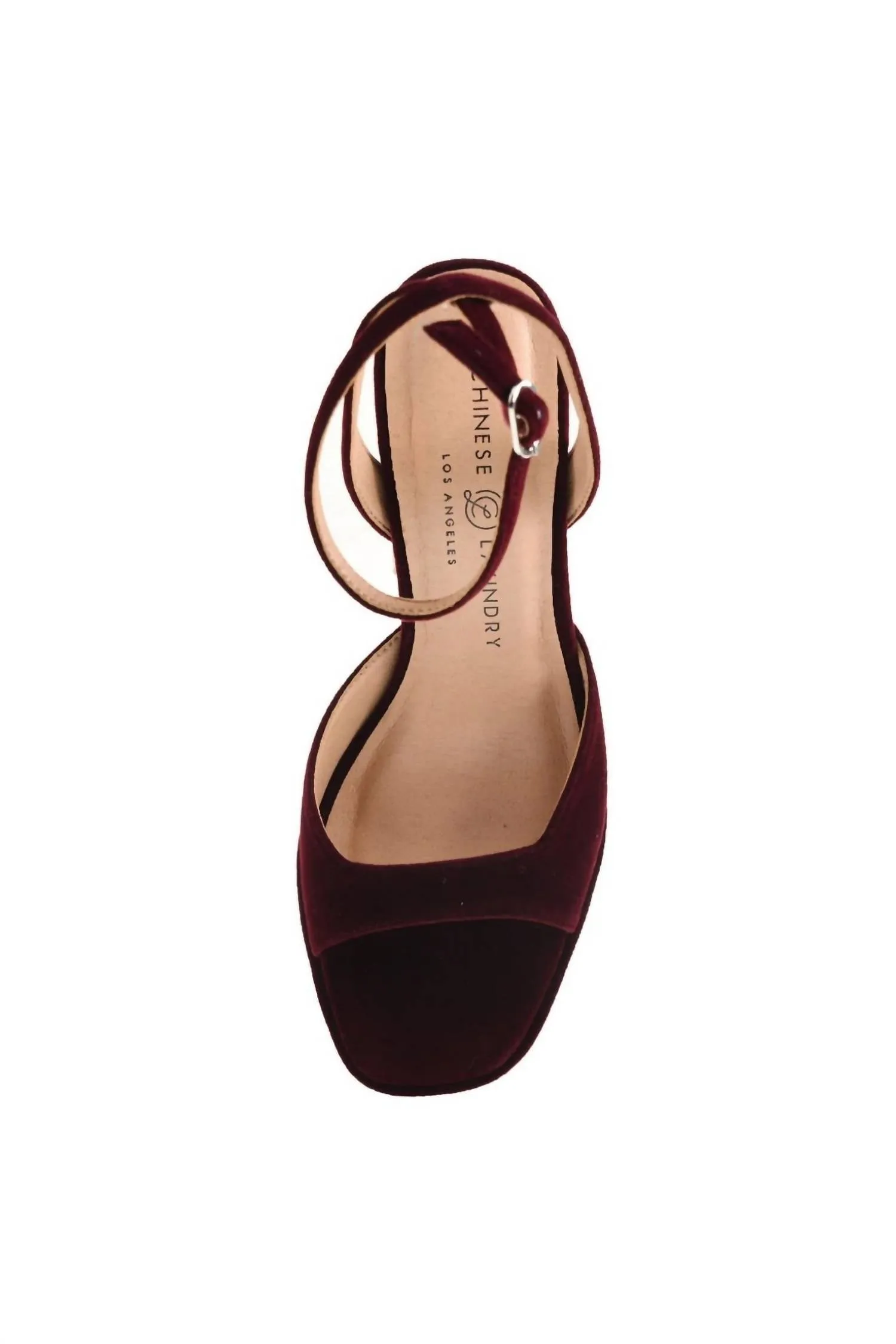 Lynwood Velvet In Burgundy