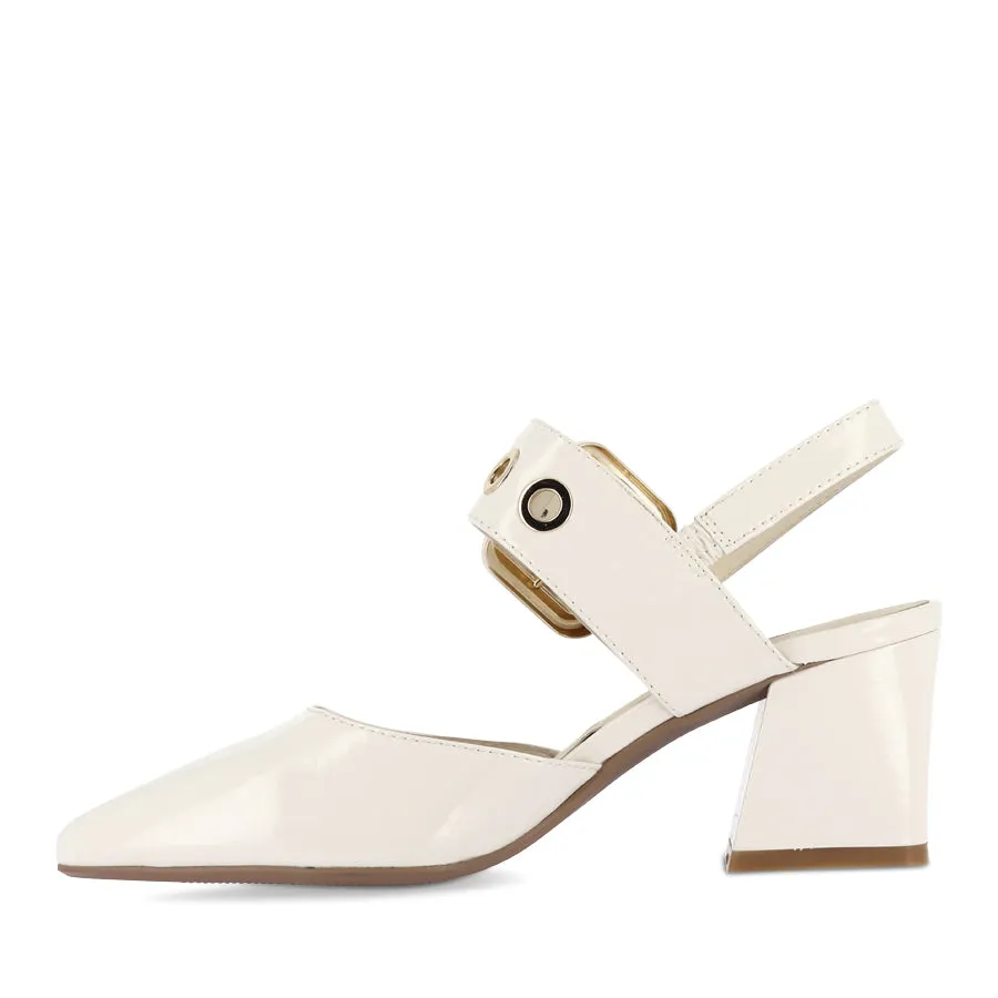 MAGALY - IVORY PATENT LEATHER