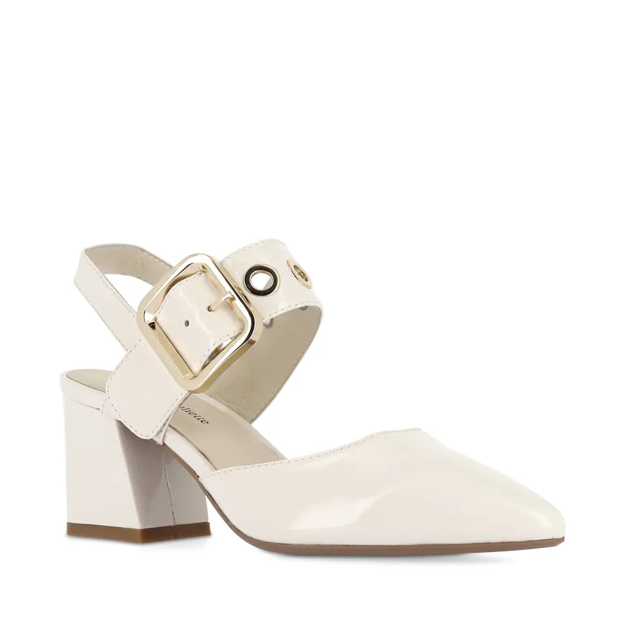 MAGALY - IVORY PATENT LEATHER