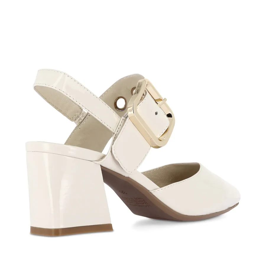 MAGALY - IVORY PATENT LEATHER