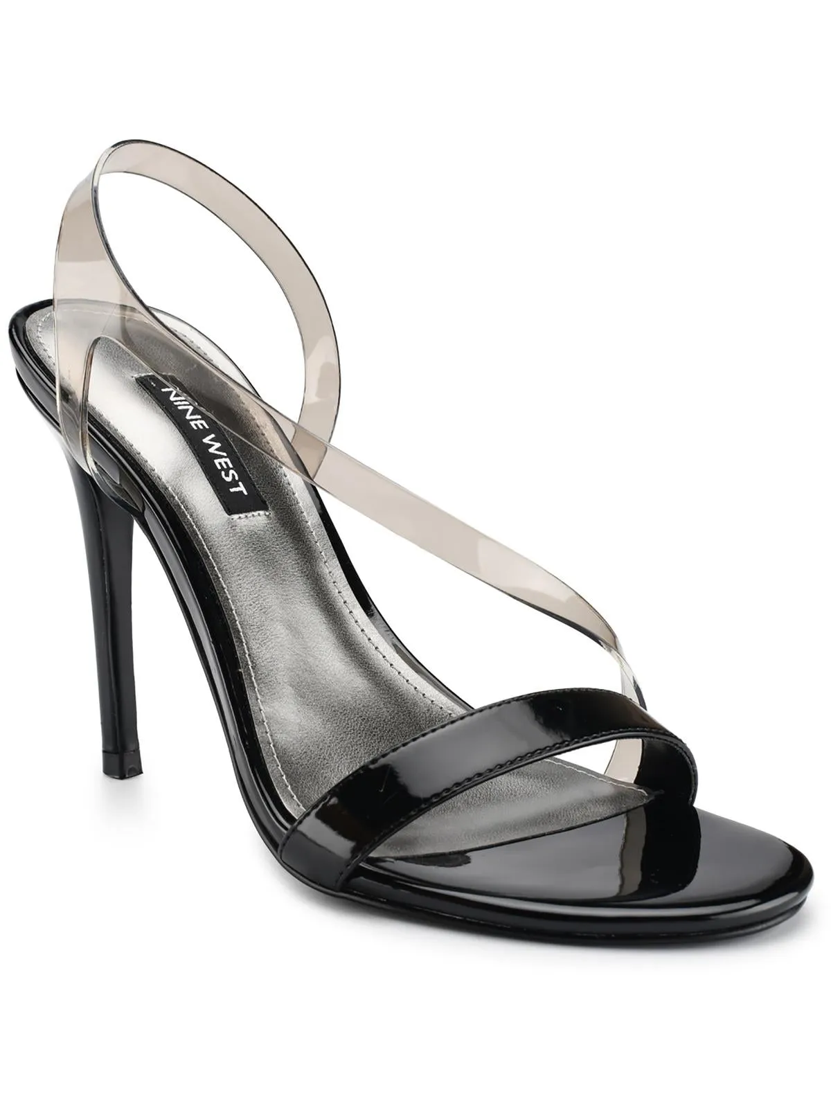 MAGEE3 Womens Open Toe Slingback Pumps