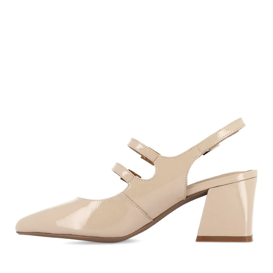 MAISHA - CAFE PATENT LEATHER