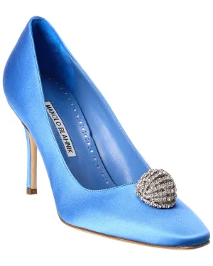 Manolo Blahnik Elbolita 90 Satin Pump