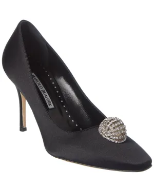 Manolo Blahnik Elbolita 90 Satin Pump