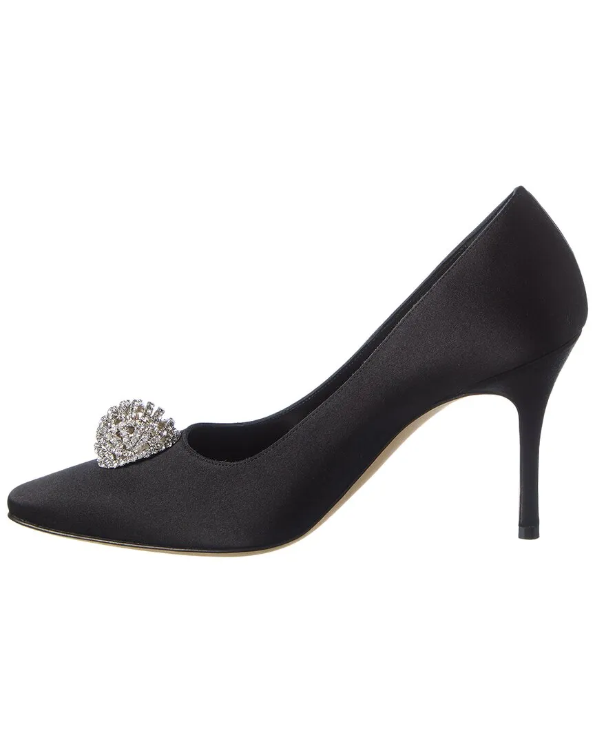 Manolo Blahnik Elbolita 90 Satin Pump