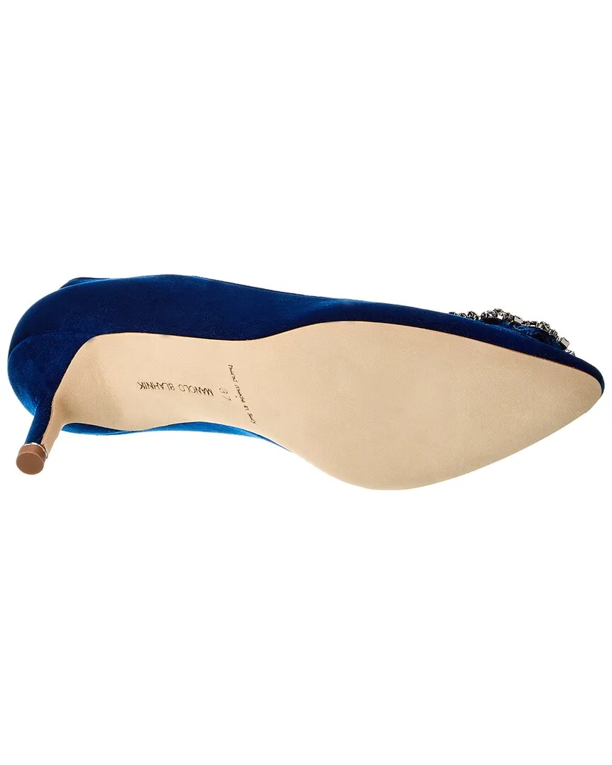 Manolo Blahnik Hangisi 50 Velvet Pump