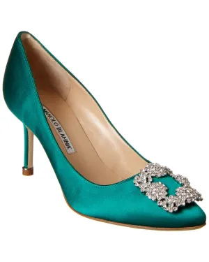 Manolo Blahnik Hangisi 70 Satin Pump