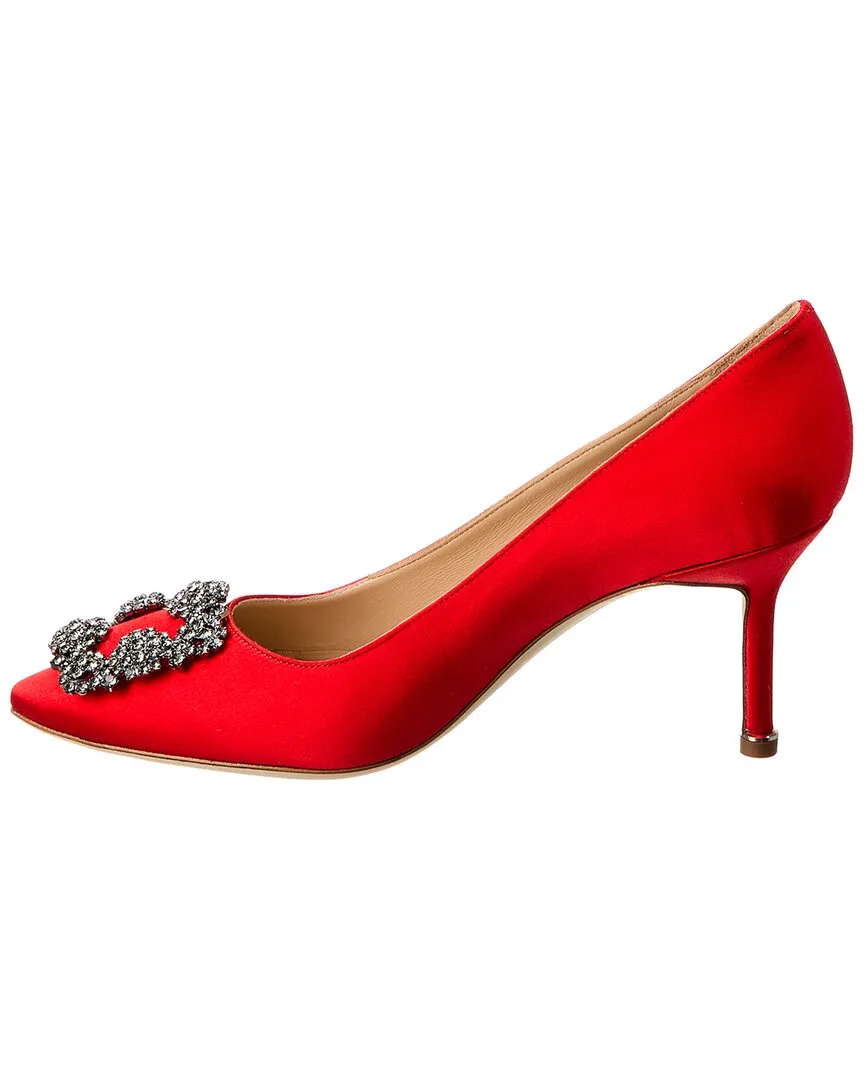 Manolo Blahnik Hangisi 70 Satin Pump