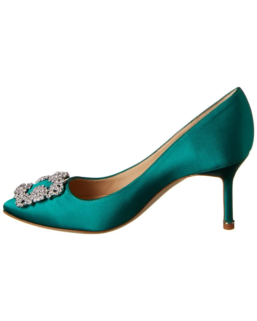 Manolo Blahnik Hangisi 70 Satin Pump
