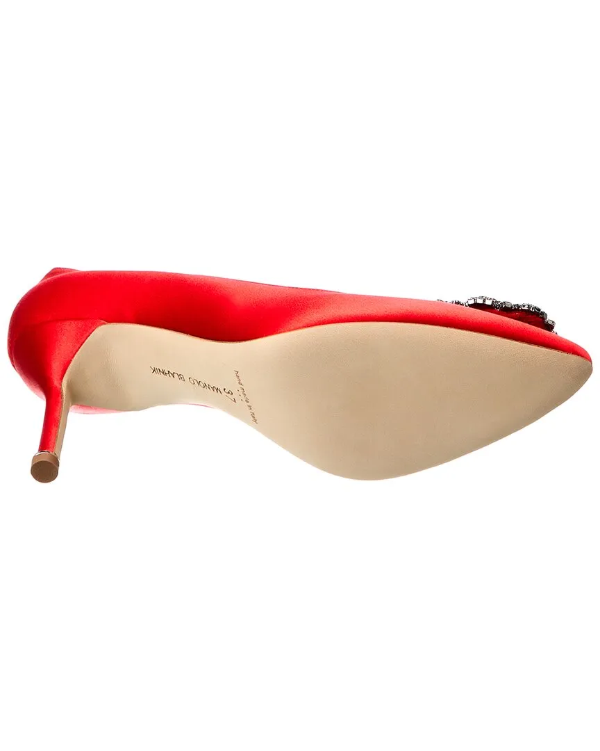 Manolo Blahnik Hangisi 70 Satin Pump