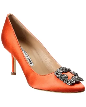 Manolo Blahnik Hangisi 70 Satin Pump