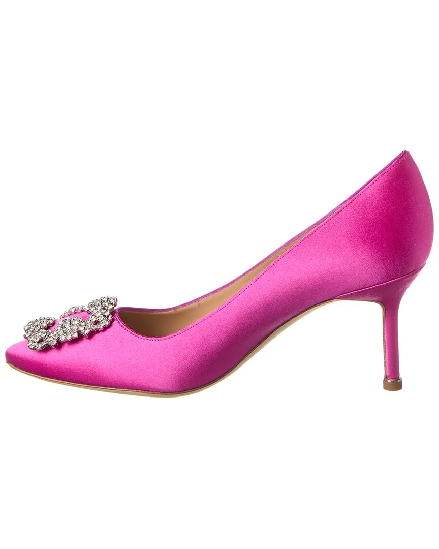 Manolo Blahnik Hangisi 70 Satin Pump
