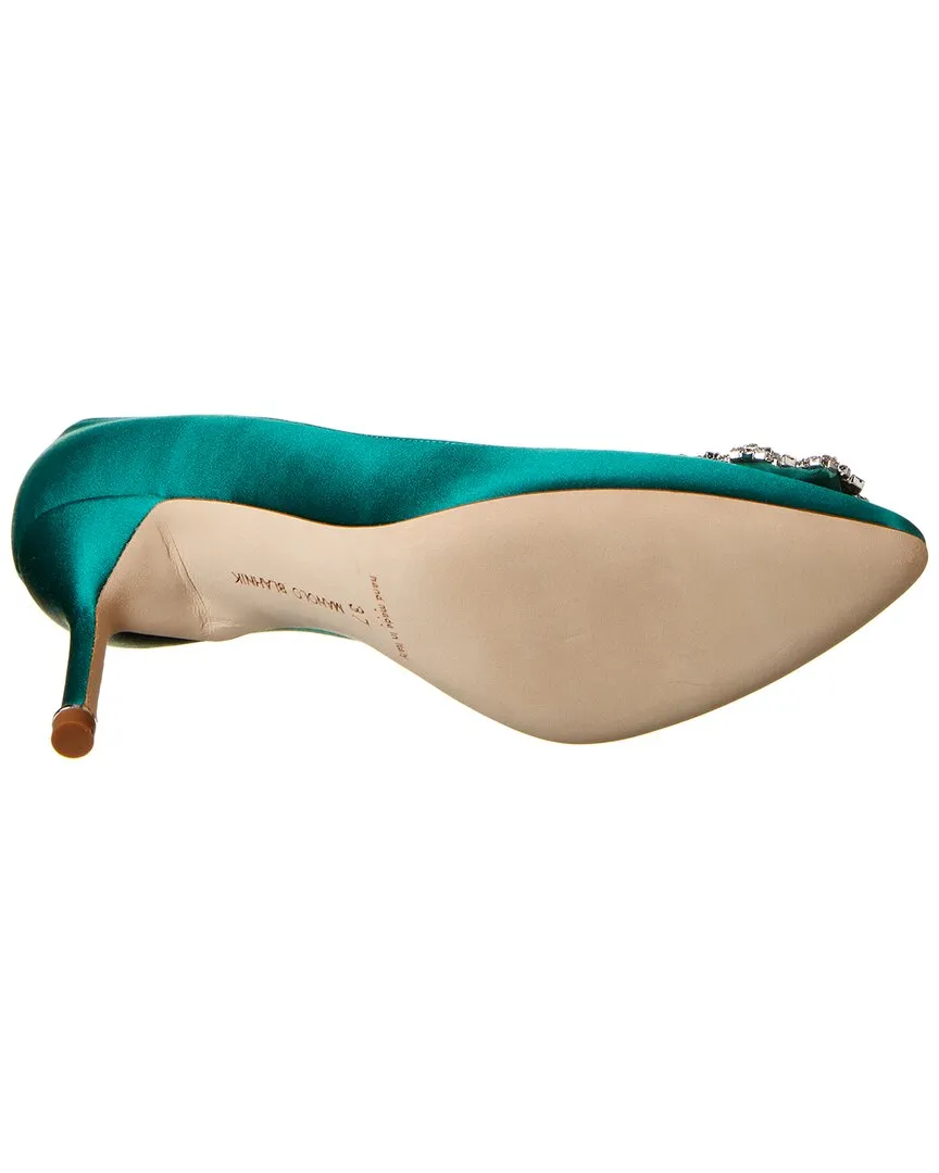 Manolo Blahnik Hangisi 70 Satin Pump
