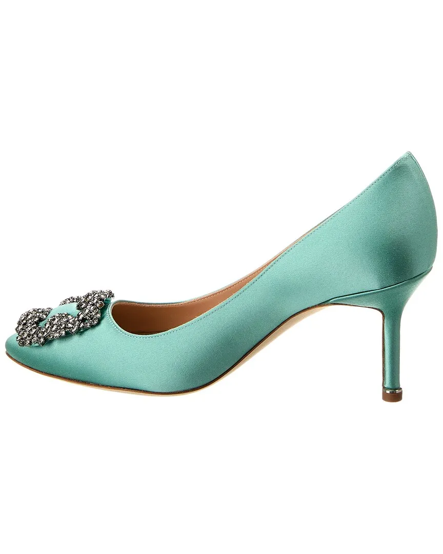 Manolo Blahnik Hangisi 90 Satin Pump