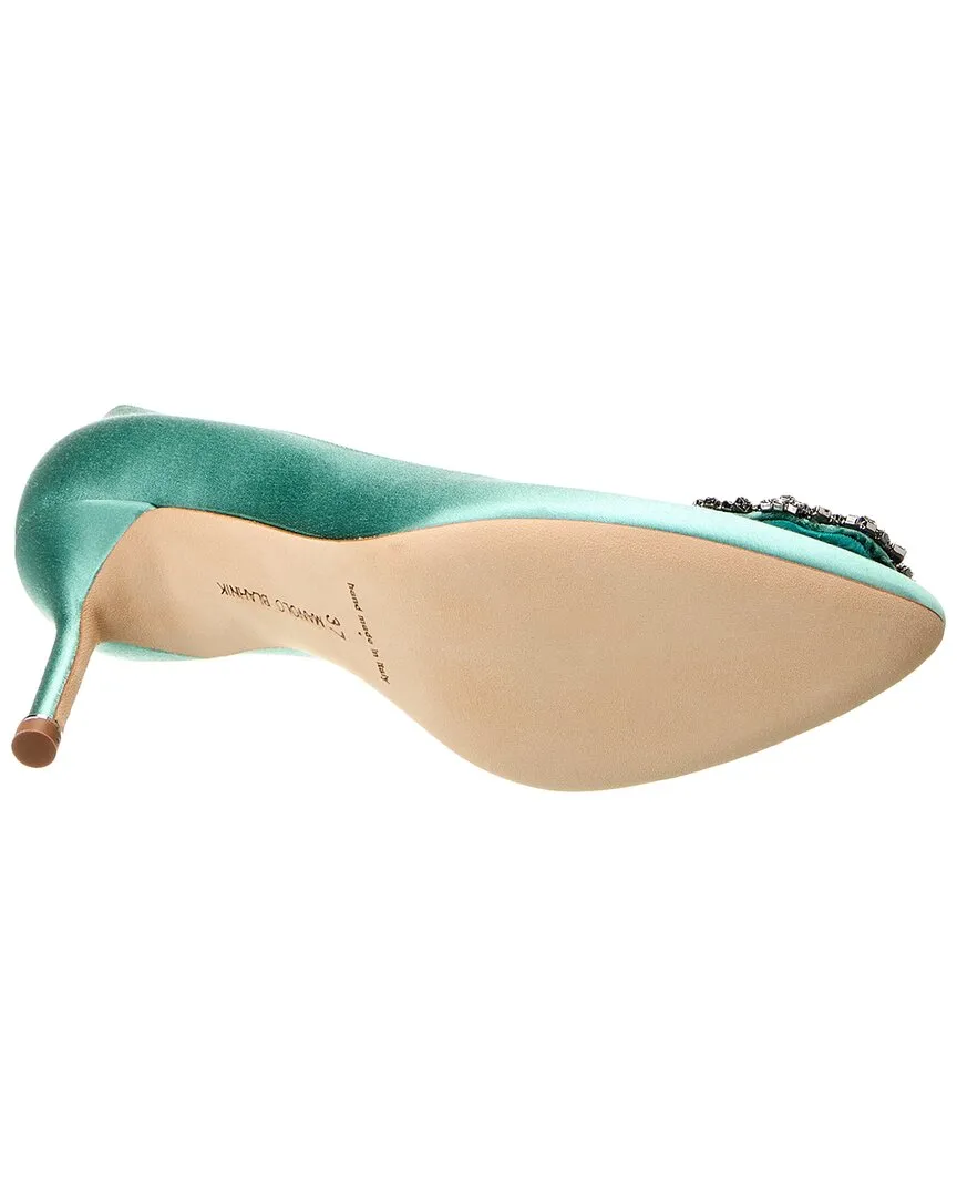Manolo Blahnik Hangisi 90 Satin Pump