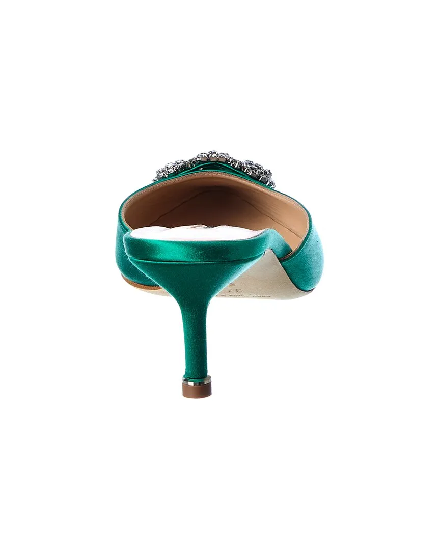 Manolo Blahnik Hangisimu 50 Satin Pump